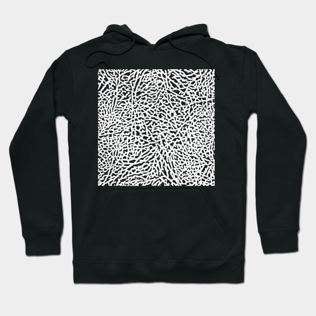 AIR JORDAN CEMENT pattern Hoodie by Buff Geeks Art